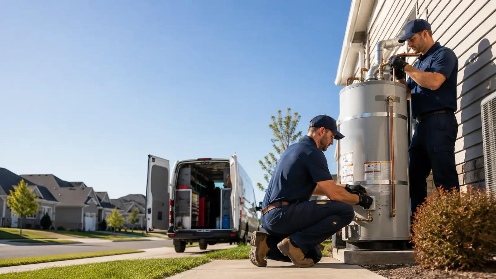 Water Heater Installation in Chickasaw, OH